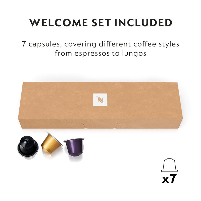 Compact Single-Serve Espresso Coffee Machine - Navy Blue Industrial Design