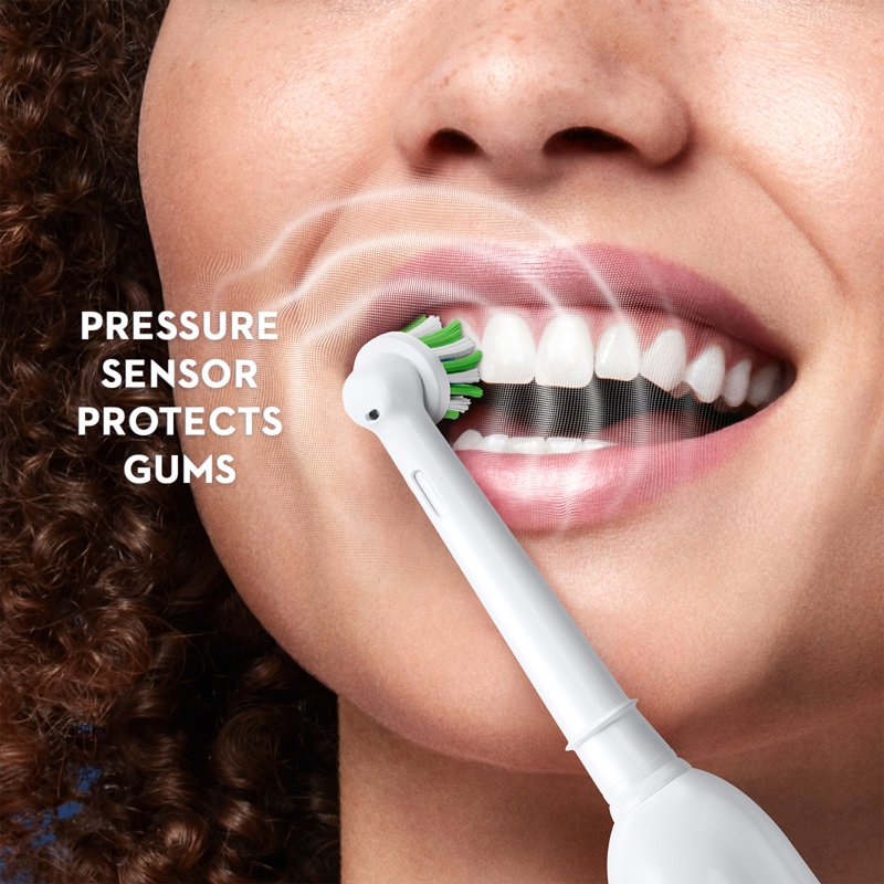 Rechargeable Electric Toothbrush Pro 1000, 2-Count Pack, Black and White