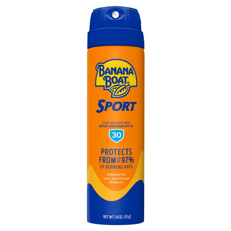 Sport Ultra SPF 30 Clear Sunscreen Spray - Broad Spectrum Travel Sunblock