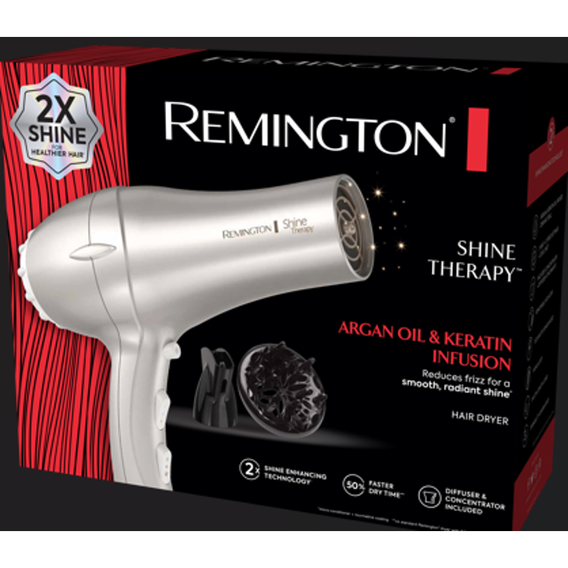 Shine Therapy Hair Dryer with Argan Oil & Keratin