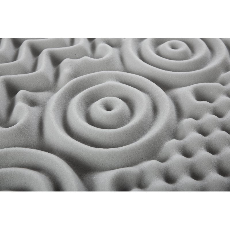 Allswell King 2-Inch 5-Zone Cooling Titanium Memory Foam Mattress Topper