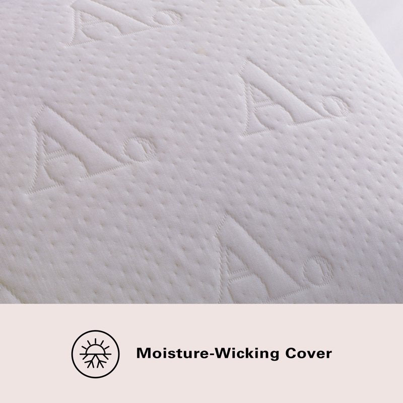 Allswell Serene Foam Pillow King Single - Firm Support, Breathable TENCEL Cover