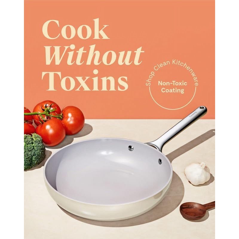 Ceramic Non-Stick Fry Pan - 10.5" Navy Skillet