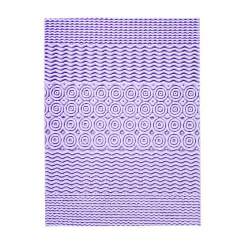 Queen 1.5-Inch 5-Zone Memory Foam Mattress Topper with Lavender Infusion