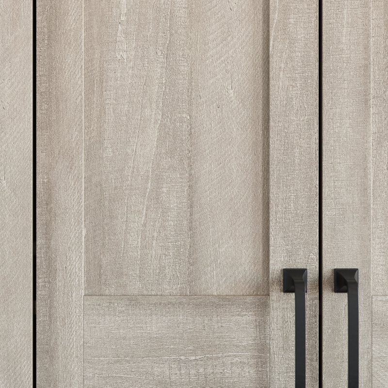 Two-Door Storage Cabinet with Adjustable Shelves - Spring Maple