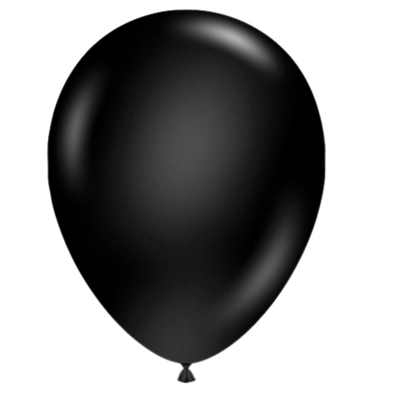 Halloween Witch Foil Balloon with 4 Black Latex Balloons - Party Decor