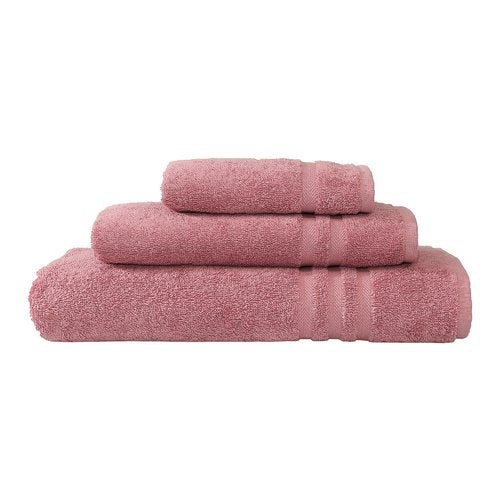 Turkish Cotton Towel Set - Denzi Collection, Gray, 3-Piece Absorbent Bath Towels