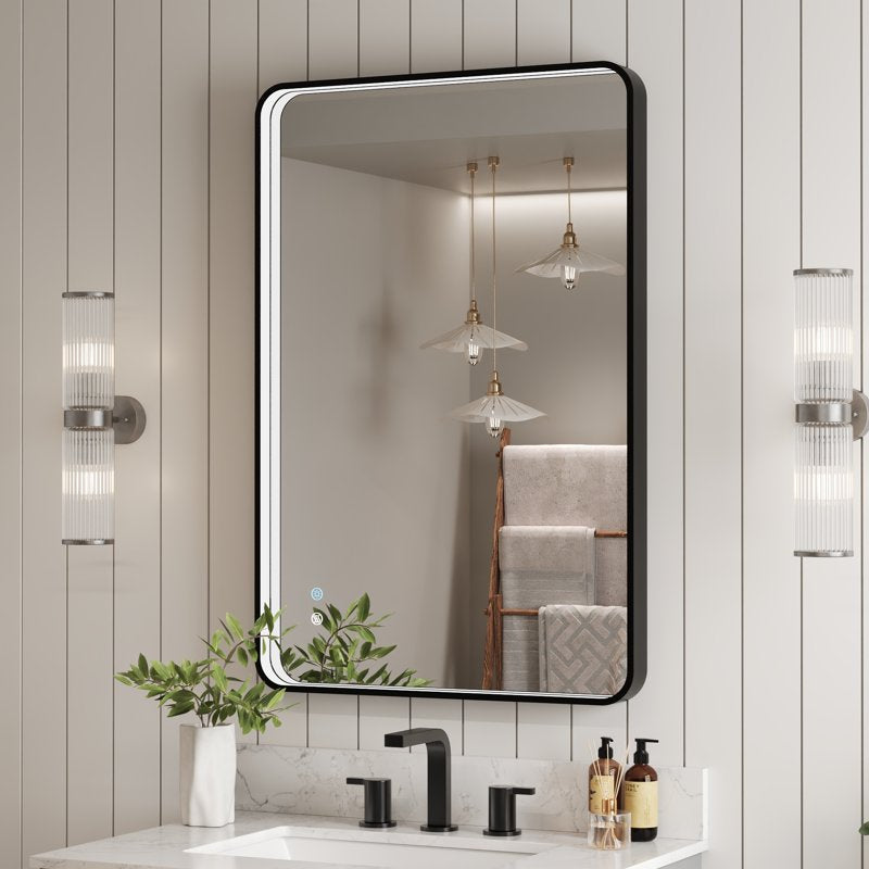 36 Inch Dimmable LED Bathroom Vanity Mirror with Anti-Fog & Touch Control