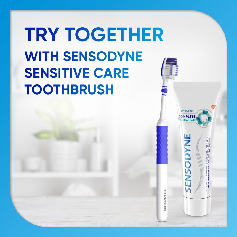 Complete Protection Sensitive Toothpaste - Extra Fresh, 3.4 Oz, 2 Pack