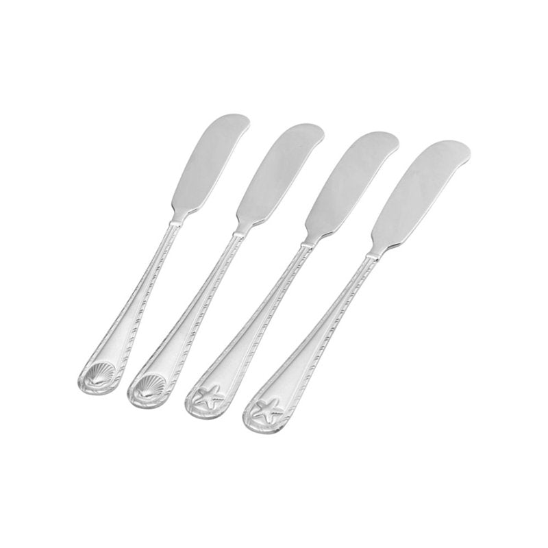 Antigua Spreaders Set of 4 - Towle Everyday Frost