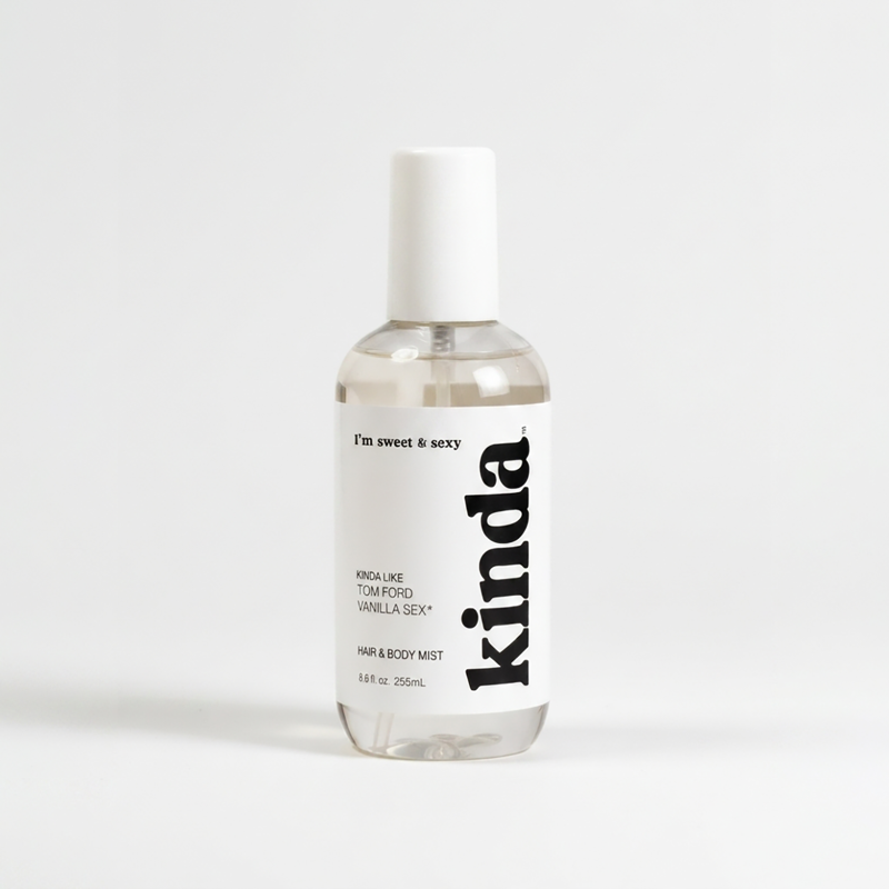 Amber Vanilla Hair and Body Mist - Long-Lasting Fragrance Spray 8.6 fl oz