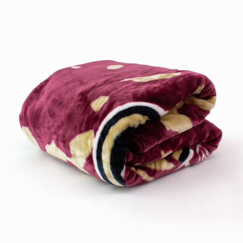 Florida State Seminoles Raschel Throw Blanket - 86 x 63 Inches - College Covers Variation