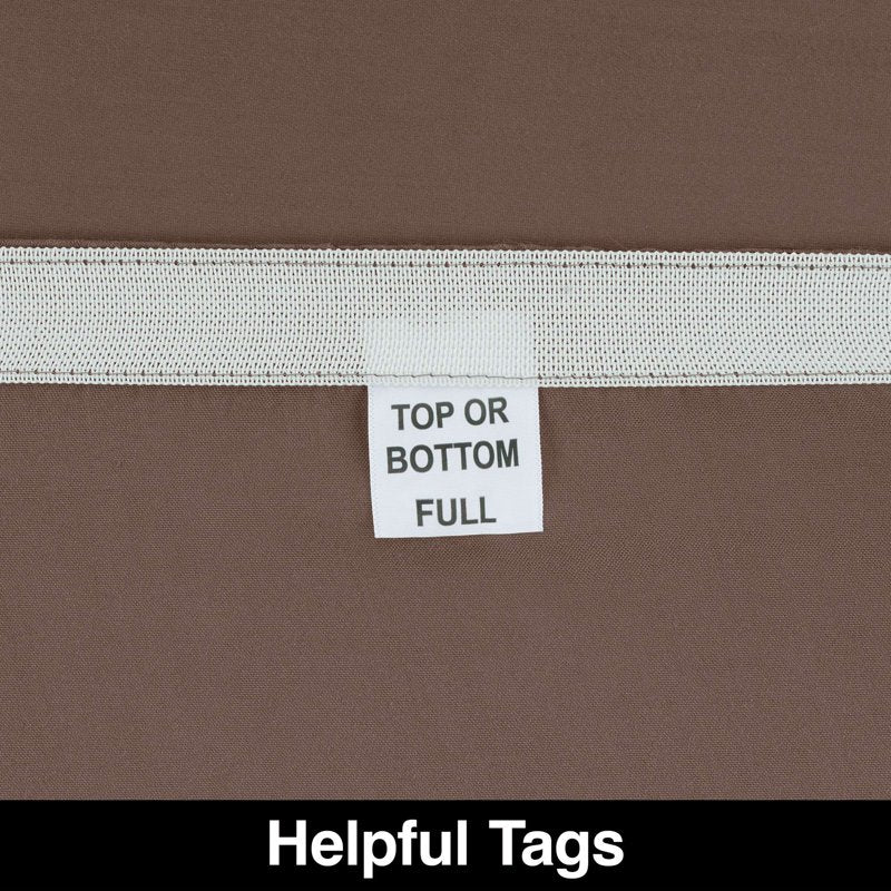 Allswell Soft & Silky Queen Viscose Bamboo Bed Sheet Set - Savanna Taupe