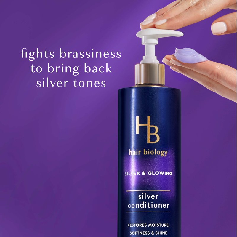 Silver & Glowing Purple Conditioner for Gray & Blonde Hair - 12.8 fl oz