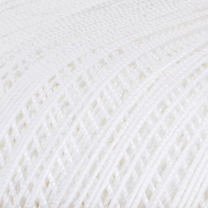 White Cotton Yarn 1000 Yards Size 10 - 6 Pack Crochet & Knitting Thread