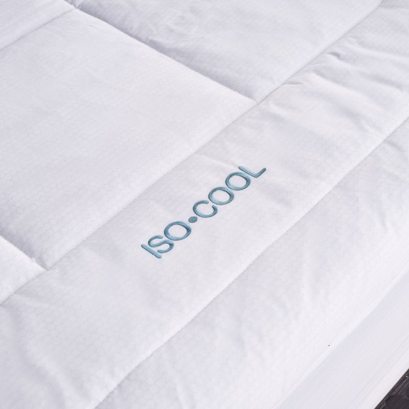 Full Size Serene Foam Mattress Topper with Outlast Cover - 3 Inch Comfort