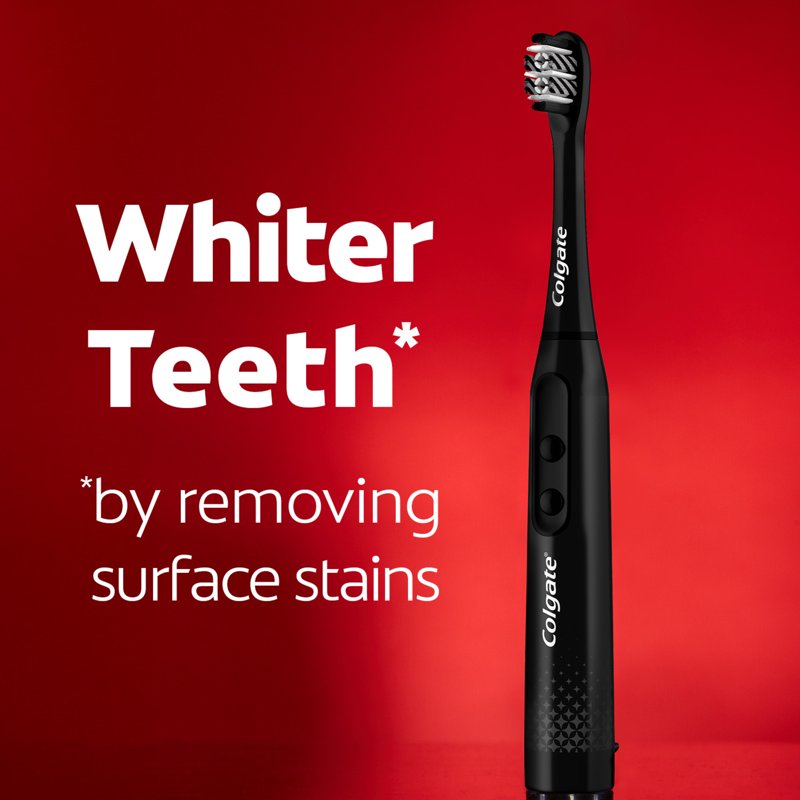 Sonic Battery Powered Electric Toothbrush with Medium Bristles