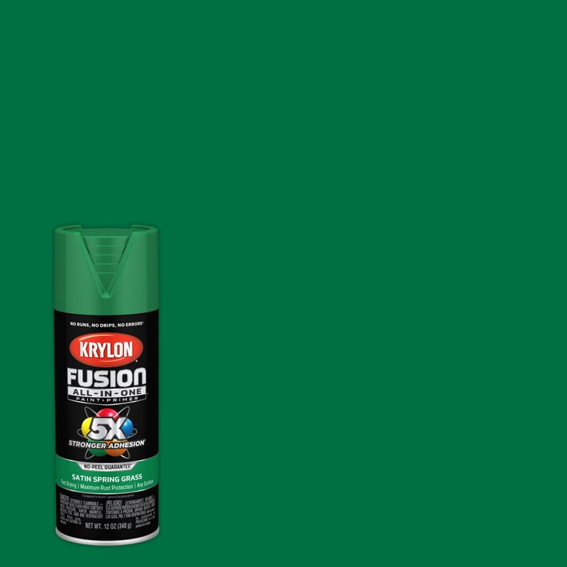 Satin Spring Grass Spray Paint - 2 Pack, 12 oz