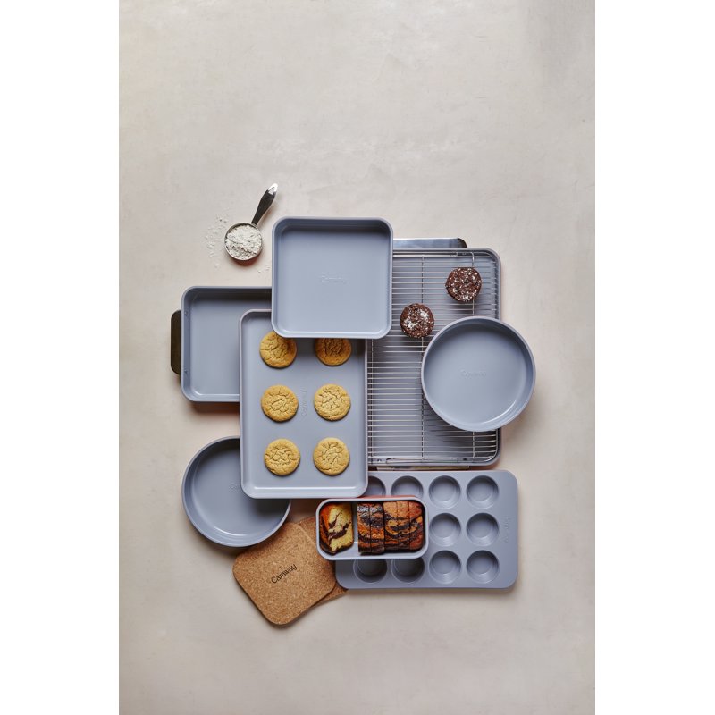 Non-Stick Ceramic Baking Sheet - Large 18" x 13" - Cream