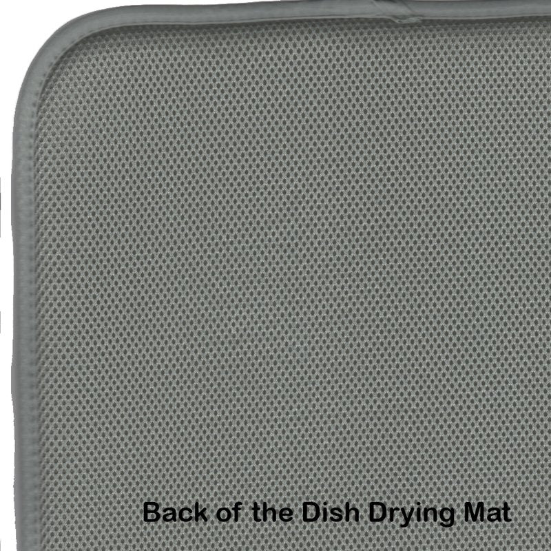 Sunflower Dish Drying Mat - Water-Absorbent Kitchen Accessory