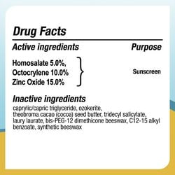 Kids Mineral Sunscreen Stick, Broad Spectrum SPF 50, Water-Resistant