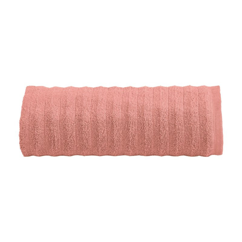 Mainstays Performance Cotton Bath Sheet - Terracotta Dream 62 x 30 Inches