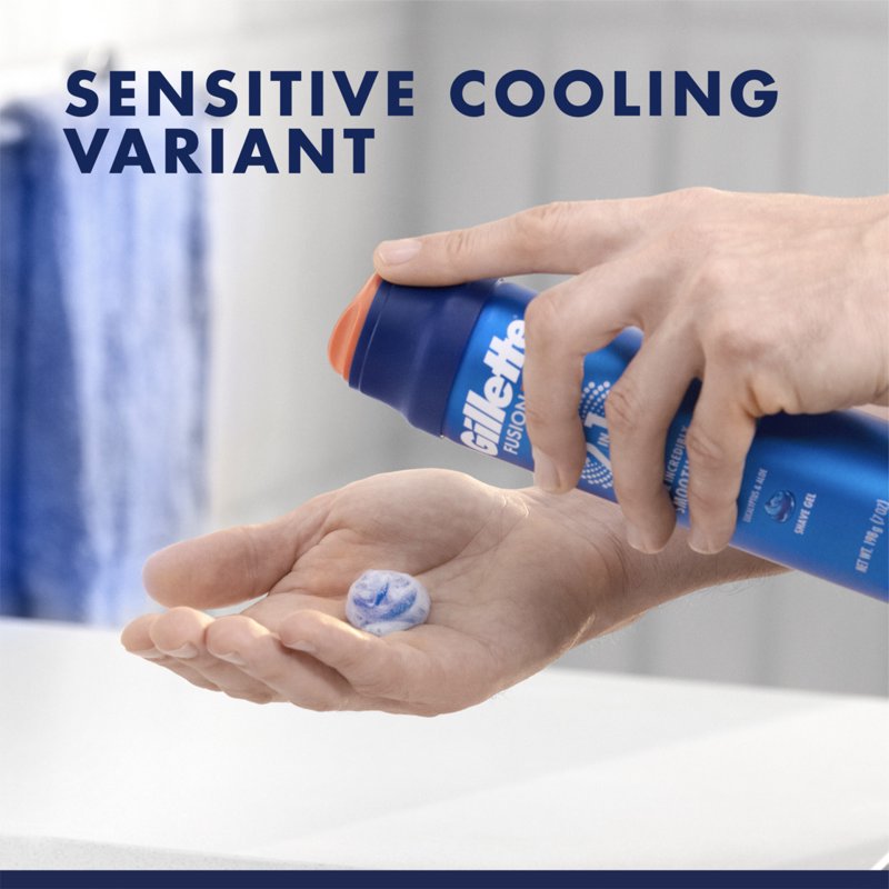 Fragrance-Free Shaving Gel for Men - Twin Pack, 14 oz