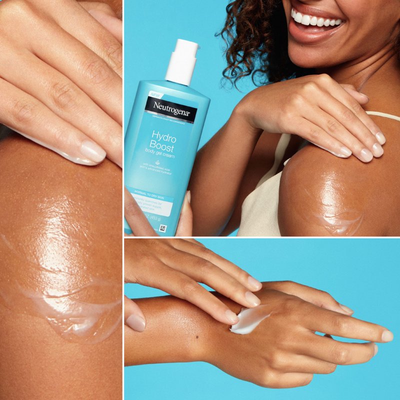 Hydro Boost Hydrating Body Gel Cream with Hyaluronic Acid for Dry Skin