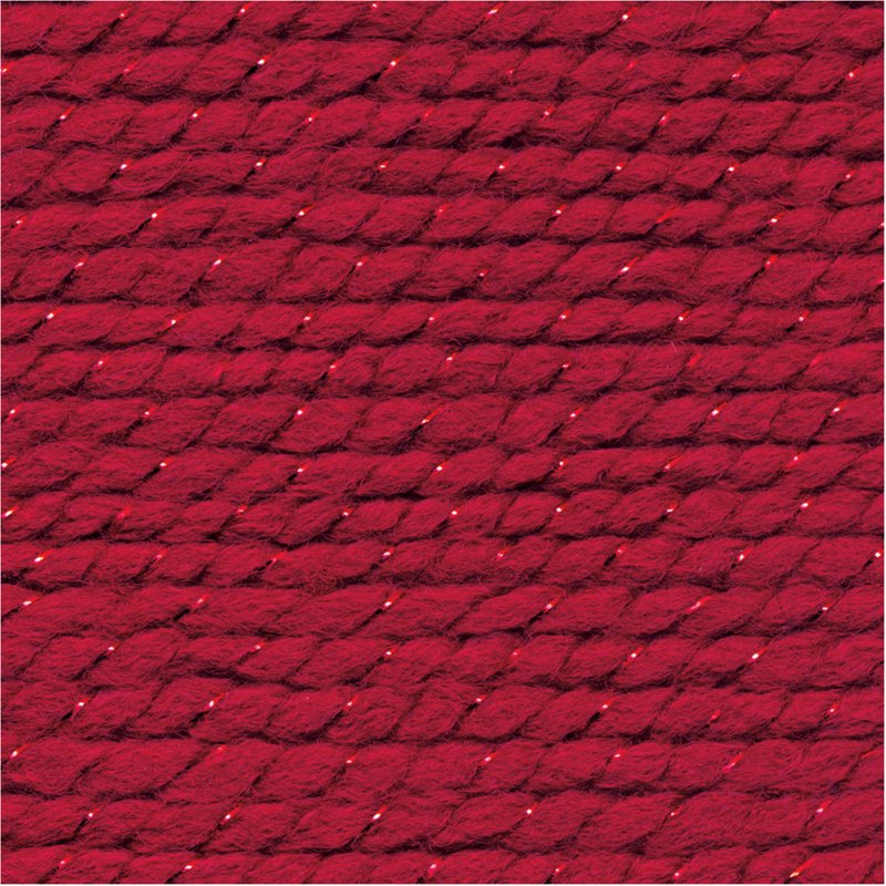 Lion Brand Wool-Ease Thick & Quick Yarn - Poinsettia Metallic Variation