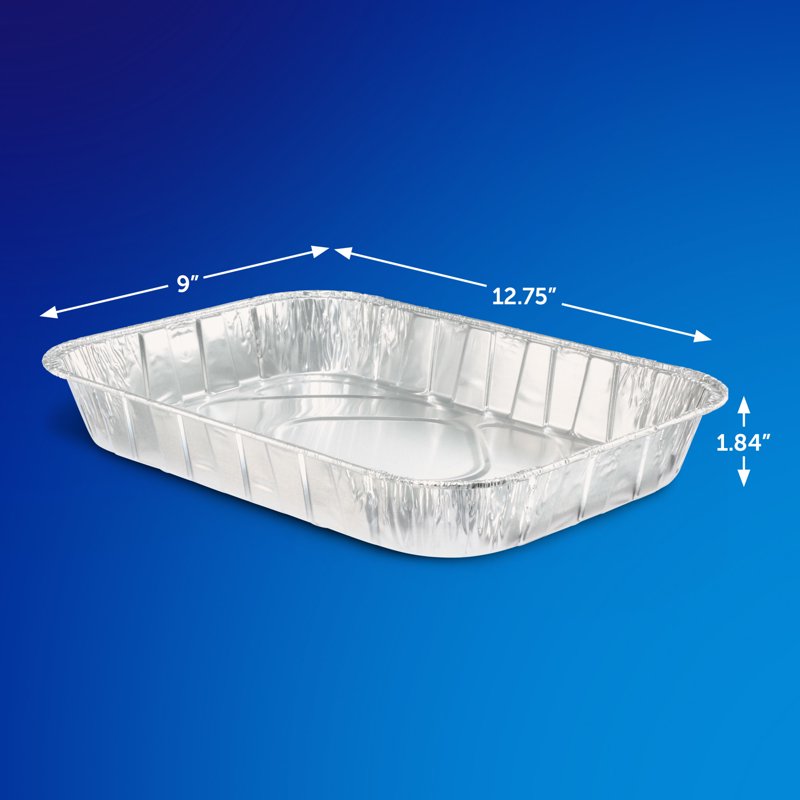 Disposable Cake Pans with Lids - 13 x 9 in., 2 Count