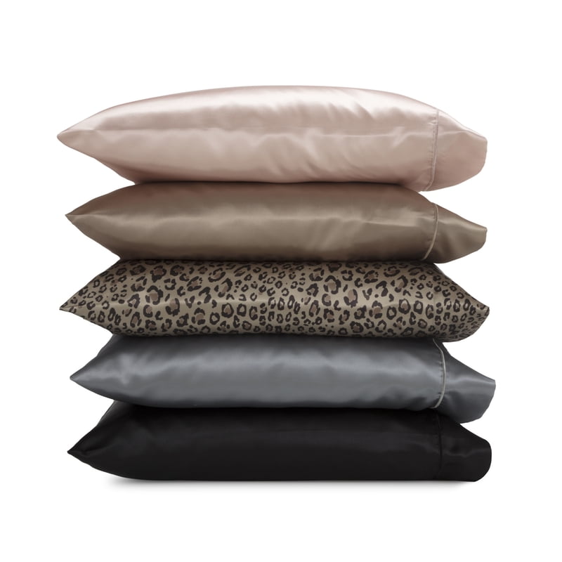 Seduction 2-Pack Satin Pillowcases - Rose & Pearl, Standard Size, Silky Smooth for Hair & Skin