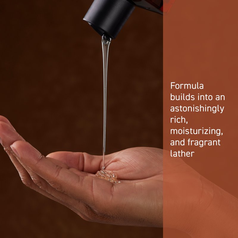 Golden Amber Body Wash for Men - Hydrating & Nourishing Formula, 16 FL OZ