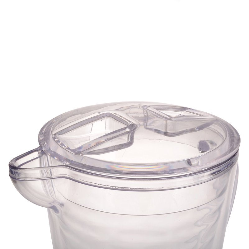 2.5 Quart Double Wall Clear Acrylic Pitcher - 4 Pack