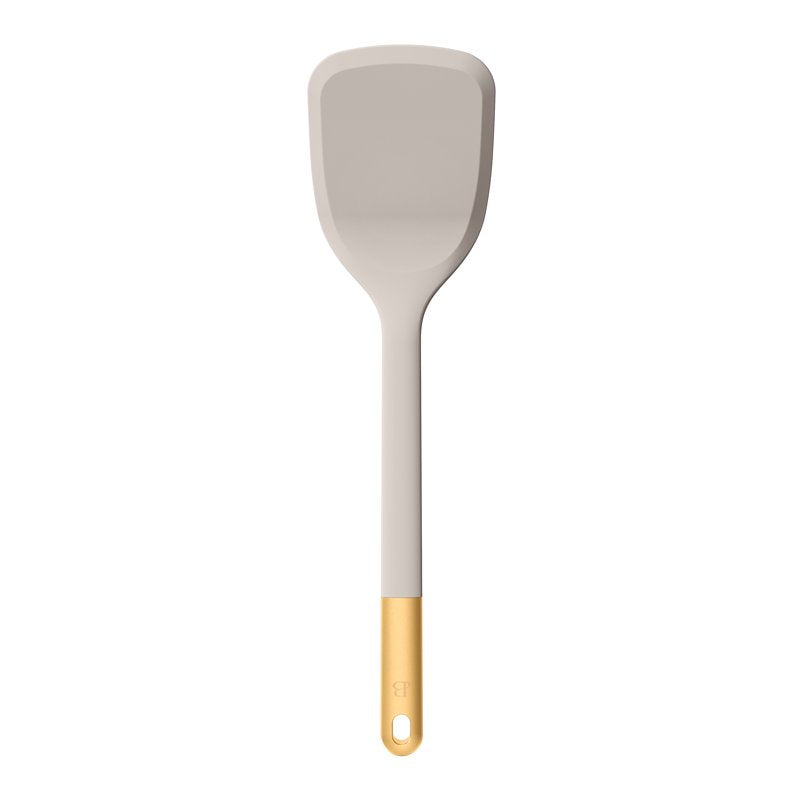 3-Piece Silicone Kitchen Utensil Tool Set - Porcini Taupe