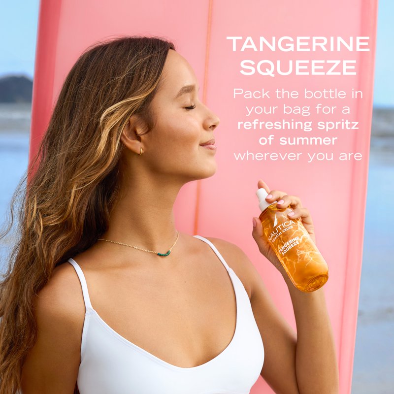 Coastal Crush Tangerine Squeeze Body & Hair Mist - 8oz Refreshing Fragrance