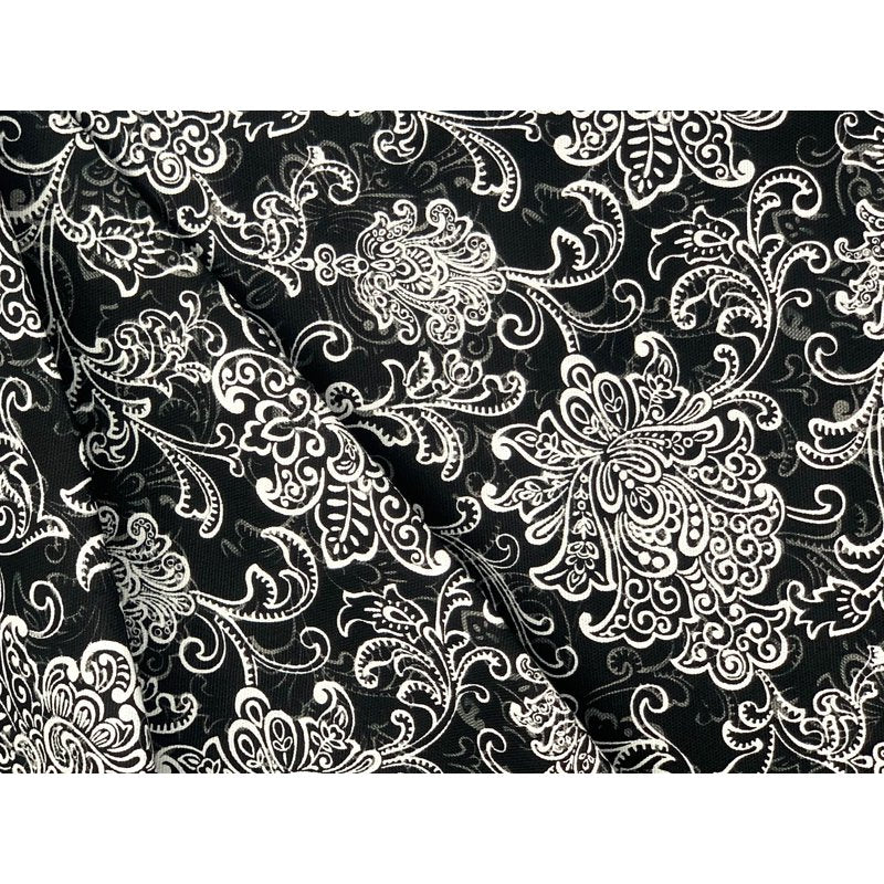Black Cotton Duck Fabric for Quilting Sewing Crafts - 45" Wide, 8 Yards