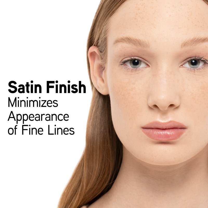 Talc-Free Mineral Face Powder for Sensitive Skin with Mirror and Brush