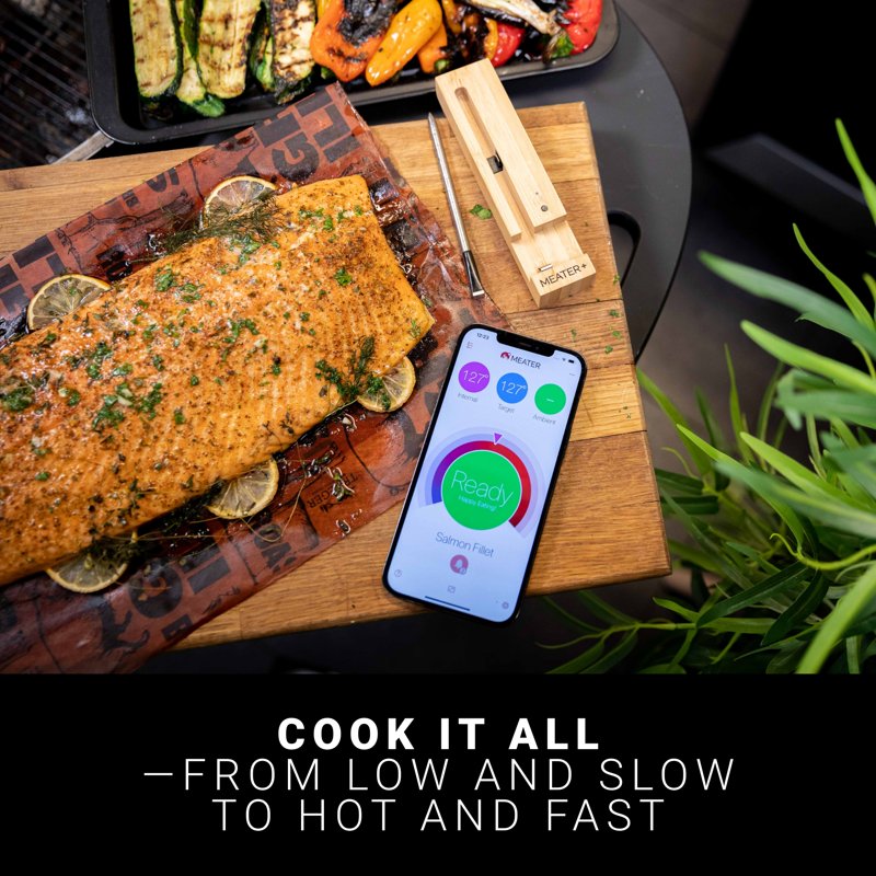 Wireless Smart Meat Thermometer - Bluetooth Cooking Device