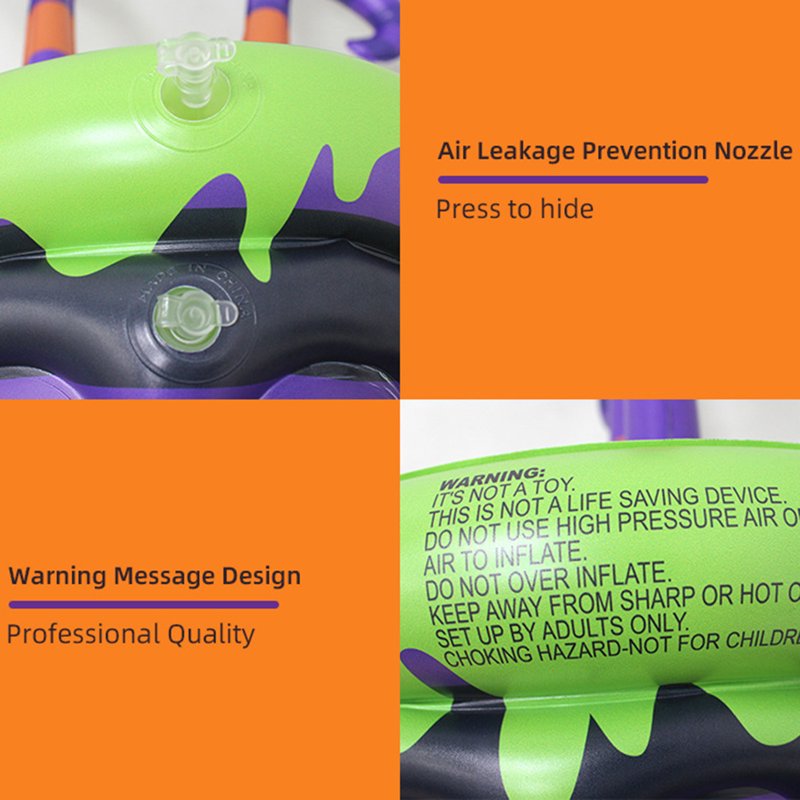 Halloween Inflatable Witch Leg Ice Bucket - Outdoor Beverage Cooler for Parties
