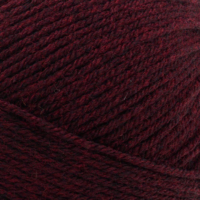 Lion Brand Pound of Love Worsted Yarn Claret - 16oz, 1020 Yards, Medium Weight