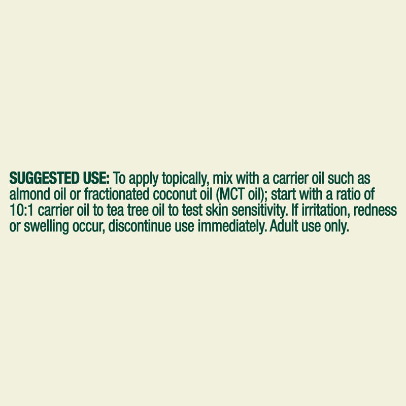 Pure Tea Tree Oil for Skin Health - 2 fl oz
