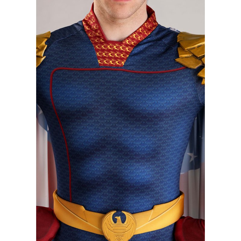 Plus Size Homelander Costume for Men 3X The Boys Cosplay Outfit
