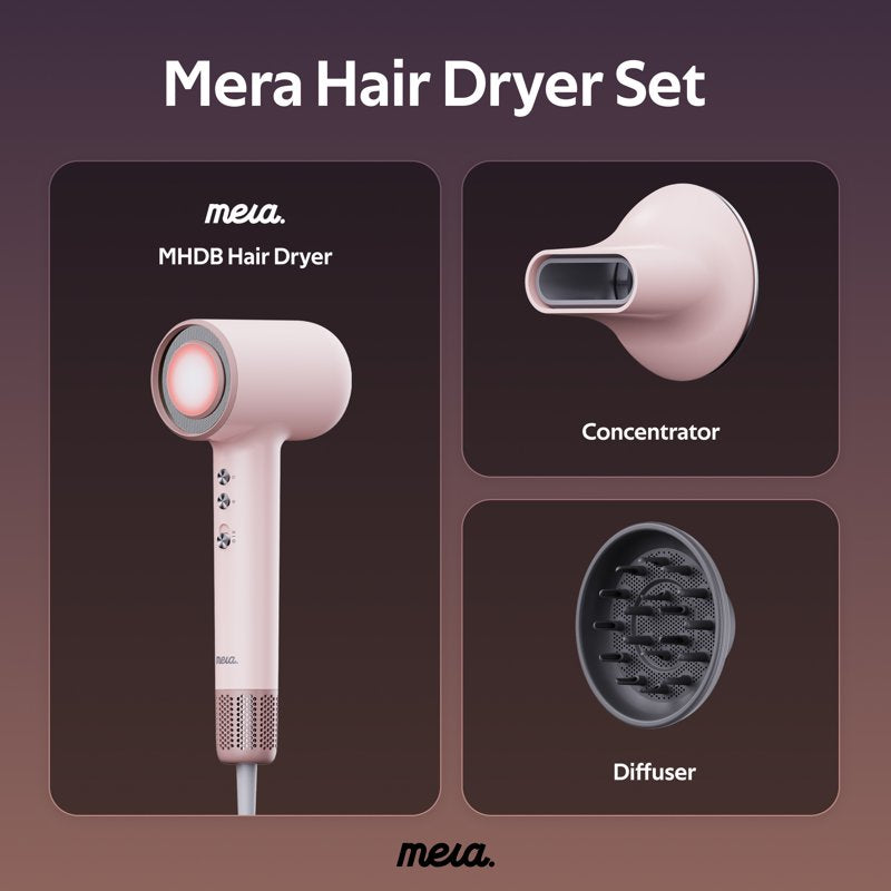 High Speed Bi-Ionic Hair Dryer with Self-Clean Mode