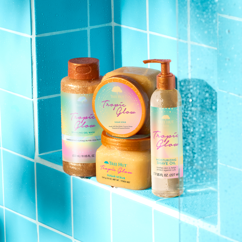 Shea Sugar Body Scrub - Exfoliating & Firming Skincare, 18 oz
