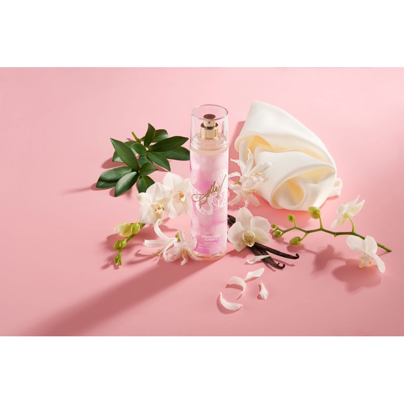 Tennessee Sunset Body Mist by Dolly Parton - 8 Oz Floral Musk Fragrance