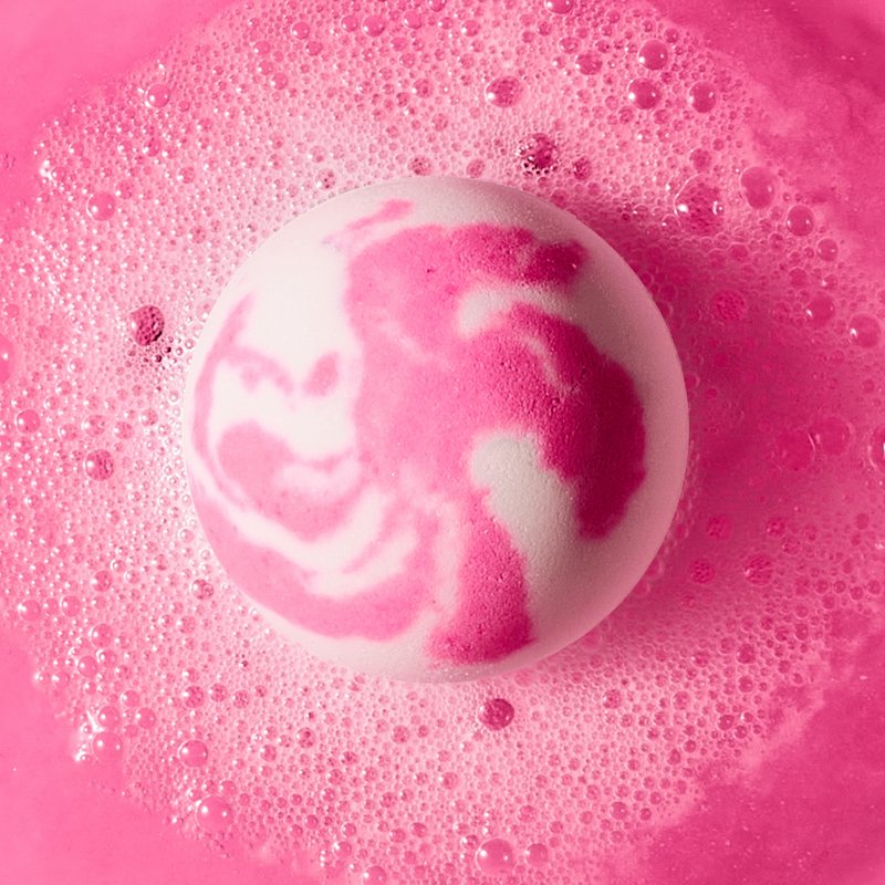 Glam Bath Bomb - White Orchid Scented Fizzer, 6.5oz