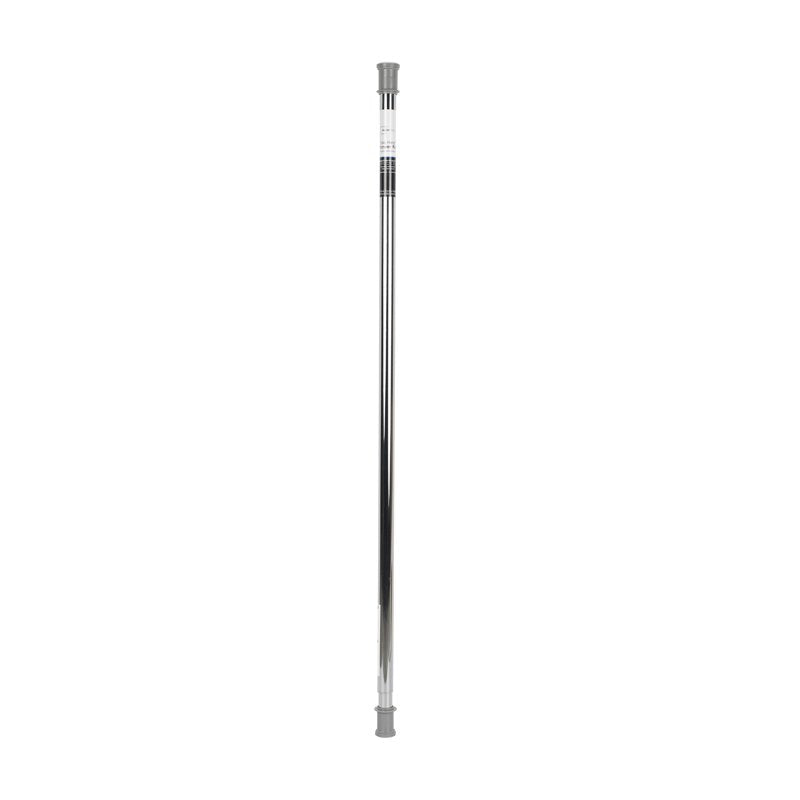 Adjustable Tension Shower Curtain Rod - No-Drill Chrome, 44-72 in Variation
