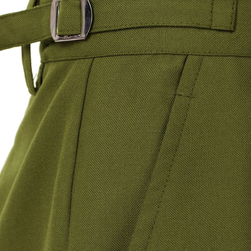 Men's Victorian Steampunk Airship Pants Pesto 2XL - Costume Trousers