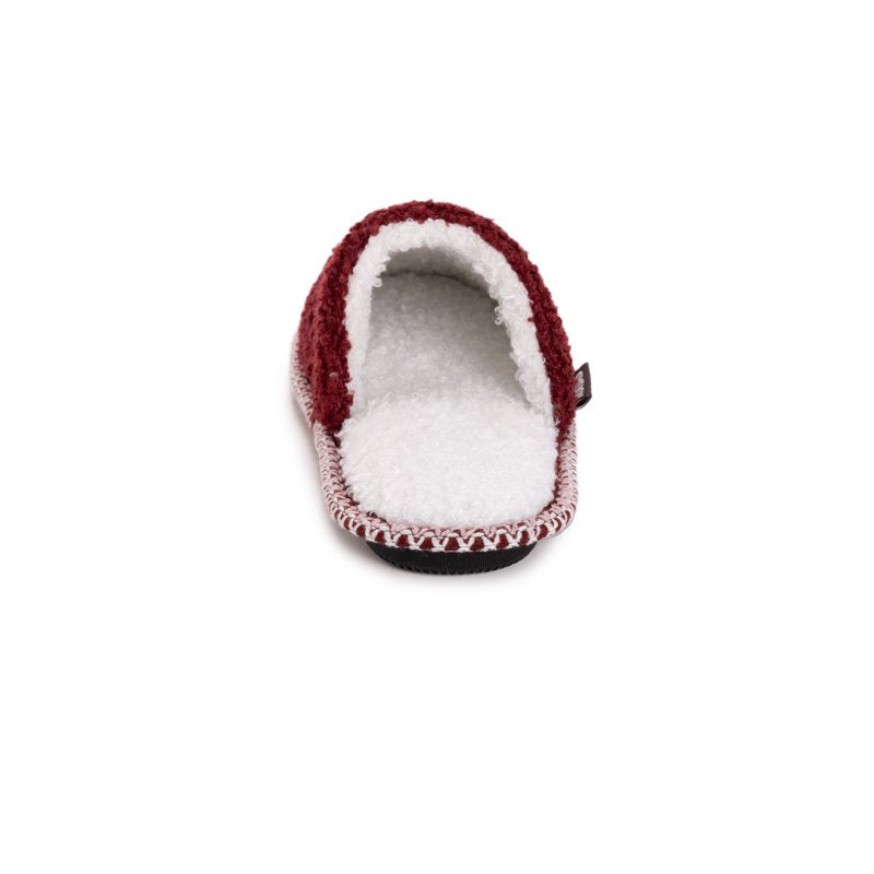 Women's Punch Needle Slippers - Halloween Ghost L (9-10)