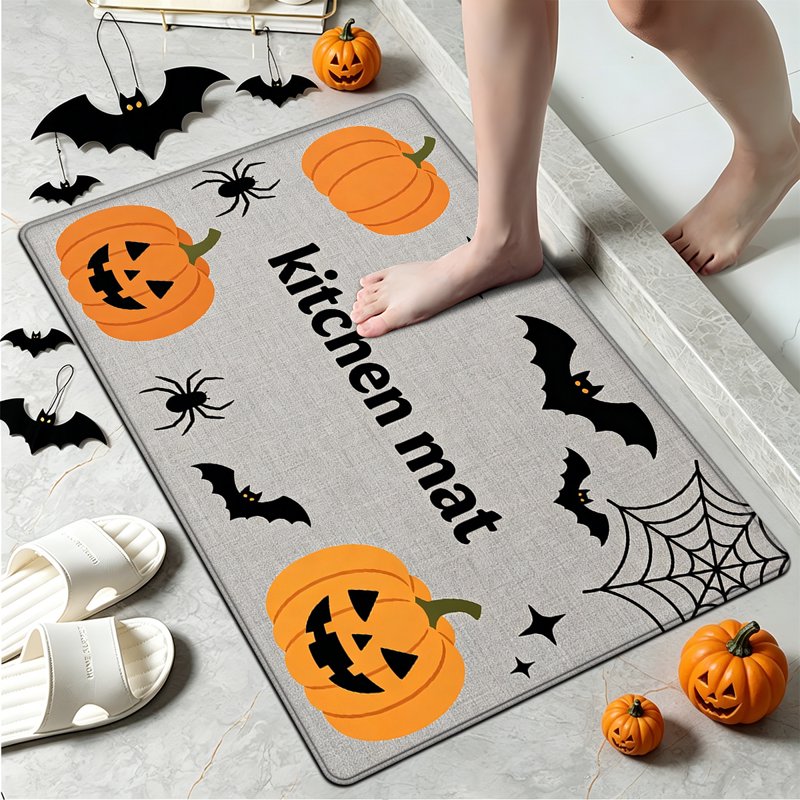 Halloween Pumpkin Lanterns 2Pcs - 15.7x23.6'' & 17.7x47.2'' Decorative Lanterns